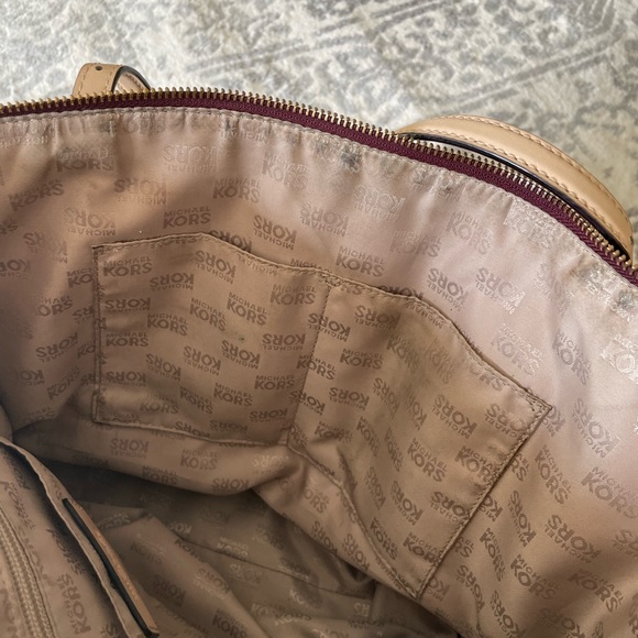 Michael Kors Maroon Handbag - Picture 5 of 5